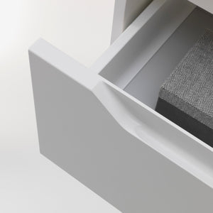 Mobile Bagno Sospeso 60 cm in Legno TFT Belsk Bianco Opaco