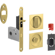 KIT PORTA SCORR NICCHIA QUADRA EASY G500T ORO LUCIDO- 1,0 pz