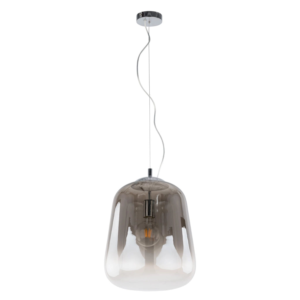 Lampada a sospensione Italux Lanila MD-1712-4 fumé Ø33