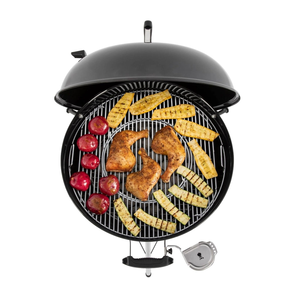 Weber GBS E-5750 Grill Carrello Carbone (combustibile) Nero, Argento