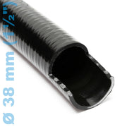 Tubo flessibile di pressione da 10 m diametro 38 mm 550 g/m pompa per laghetto nera 16_0001627