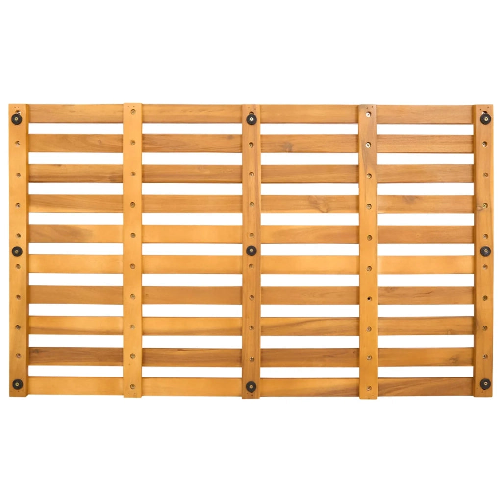 Tappeto da bagno Tinta unita Marrone 80 x 48 x 2,5 cm legno CFW1892715