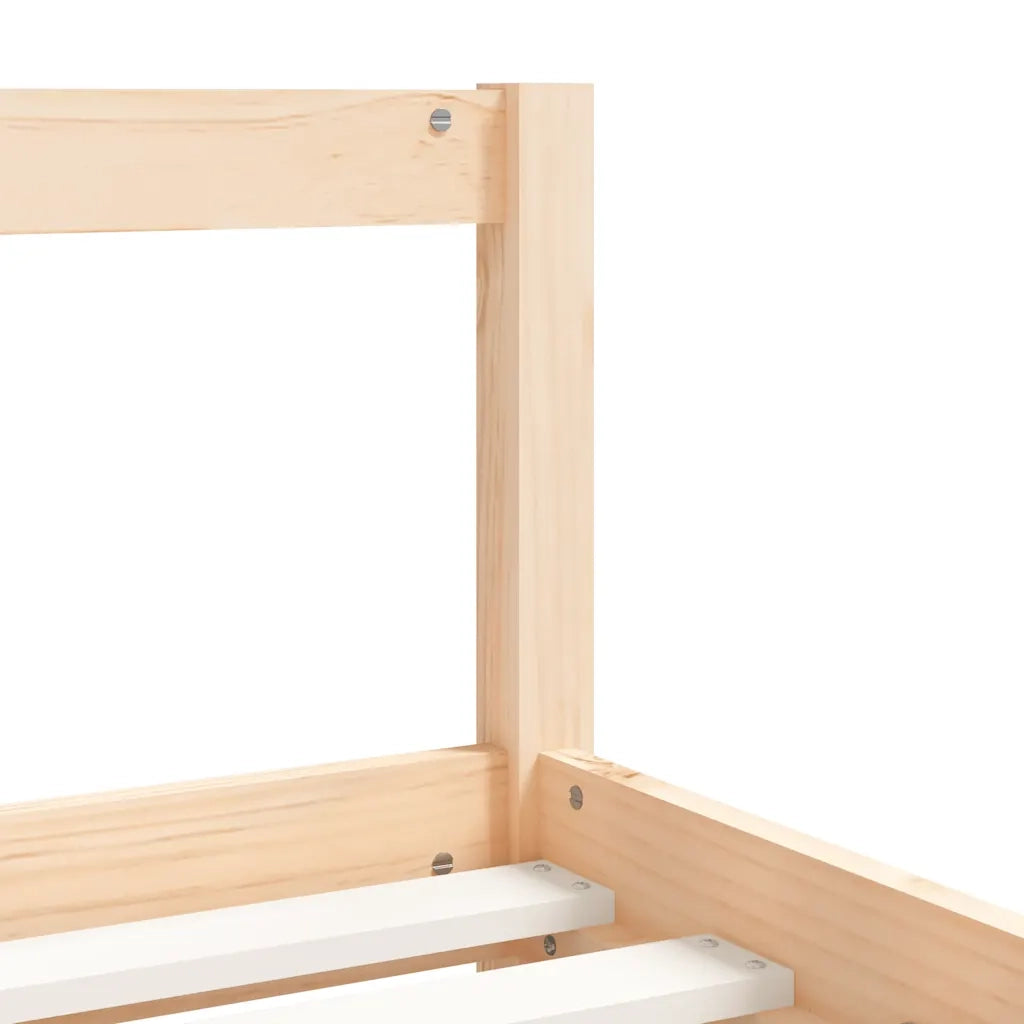 Giroletto per Bambini 80x160 cm in Legno Massello di Pino 834429