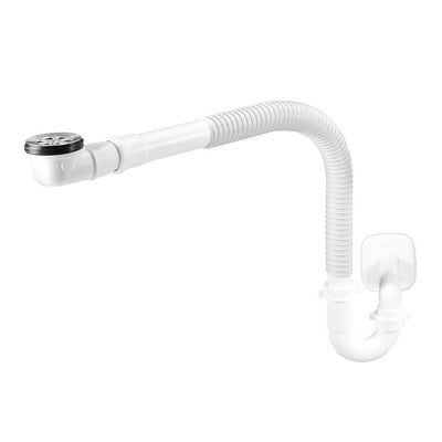 SIFONE PER LAVABO Spazio 1 Disabili con griglia non tappabile 40 mm lira
