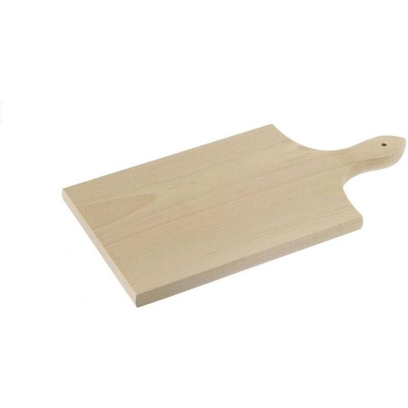 TAGLIERE IN LEGNO CON MANICO 40 X 20 X 2 CM