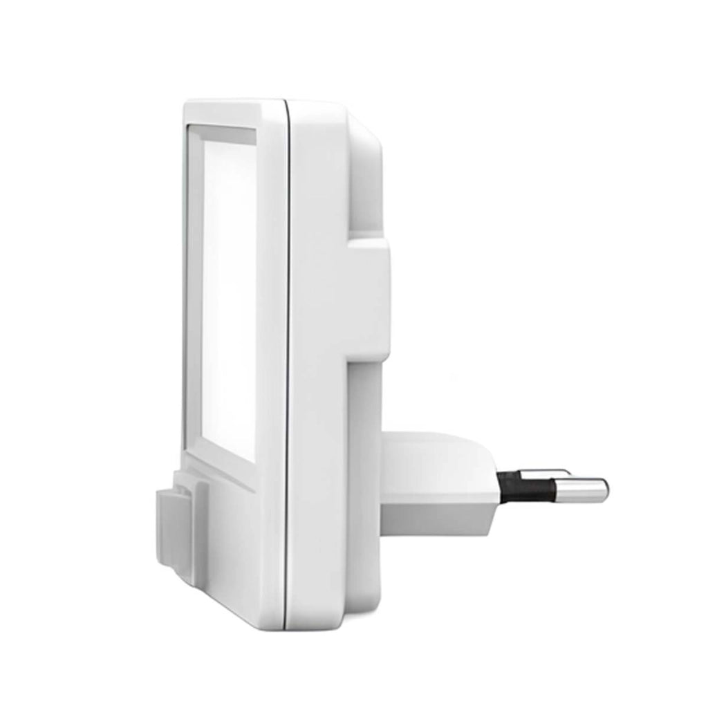 Lampada notturna LED con Luce Morbida Basso Consumo Moderna e Compatta Bianco Avizar