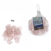 Trade Shop - Pietre Sassi Sassolini Decorativi Rosa Per Acquario Da 300 Gr. Decorazione 70274 -