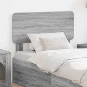 Testiera-Testata-Testiera Decorativa Grigio Sonoma 90 cm Legno multistrato 547209