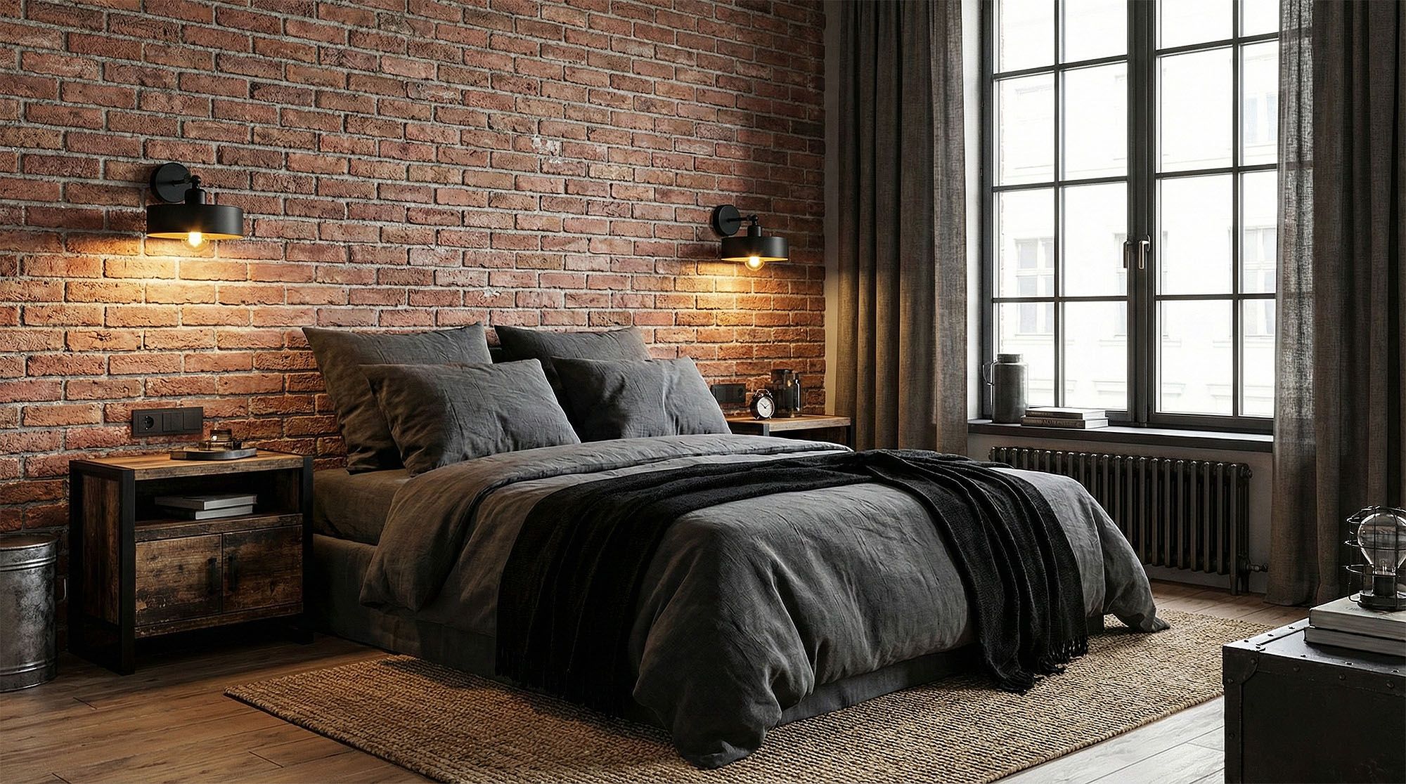 Lampada Da Parete APP1332-1W Black Gold