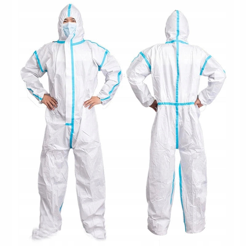 Tuta Monouso per Pittura – Protezione Avanzata | Materiale Spun-Bonded con Membrana Microporosa | Comfort e Sicurezza