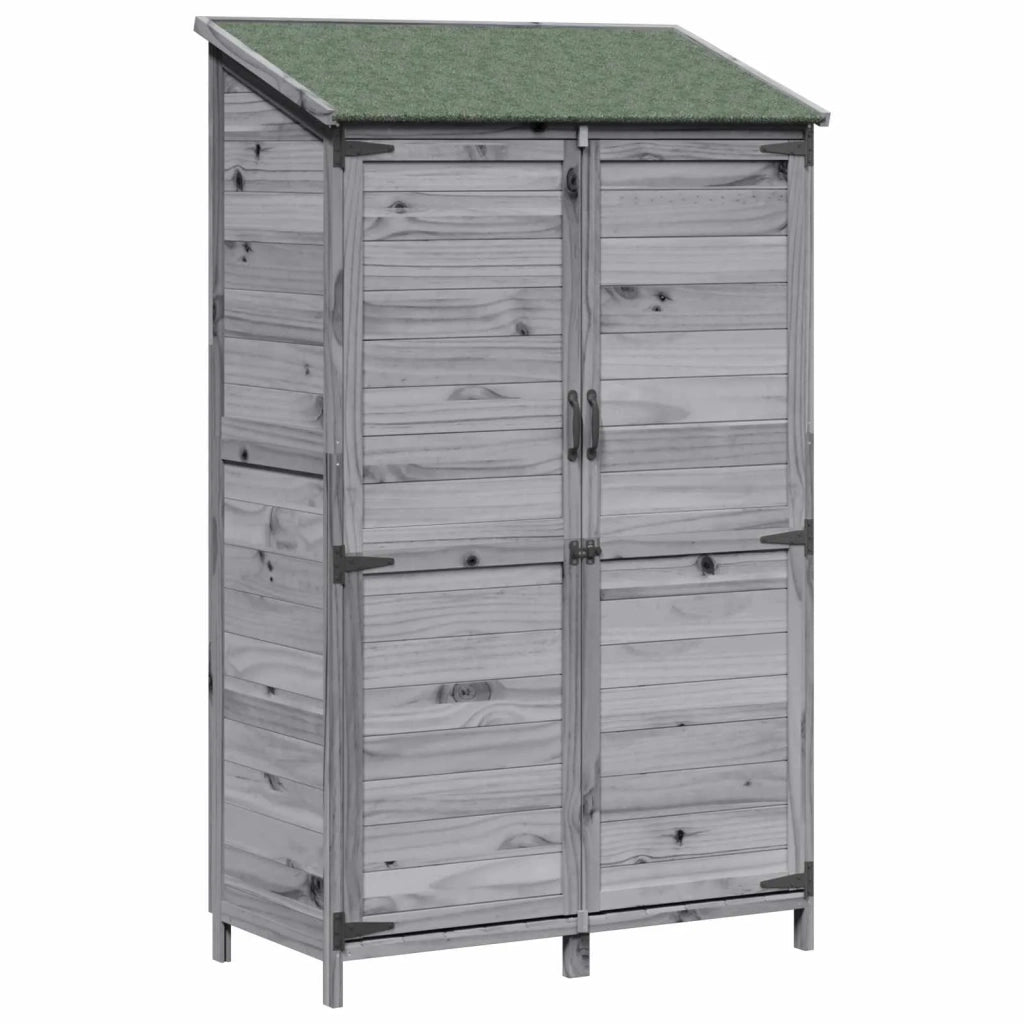 Capanno da Giardino Grigio 106,5 x 56 x 176 cm CFW6695368