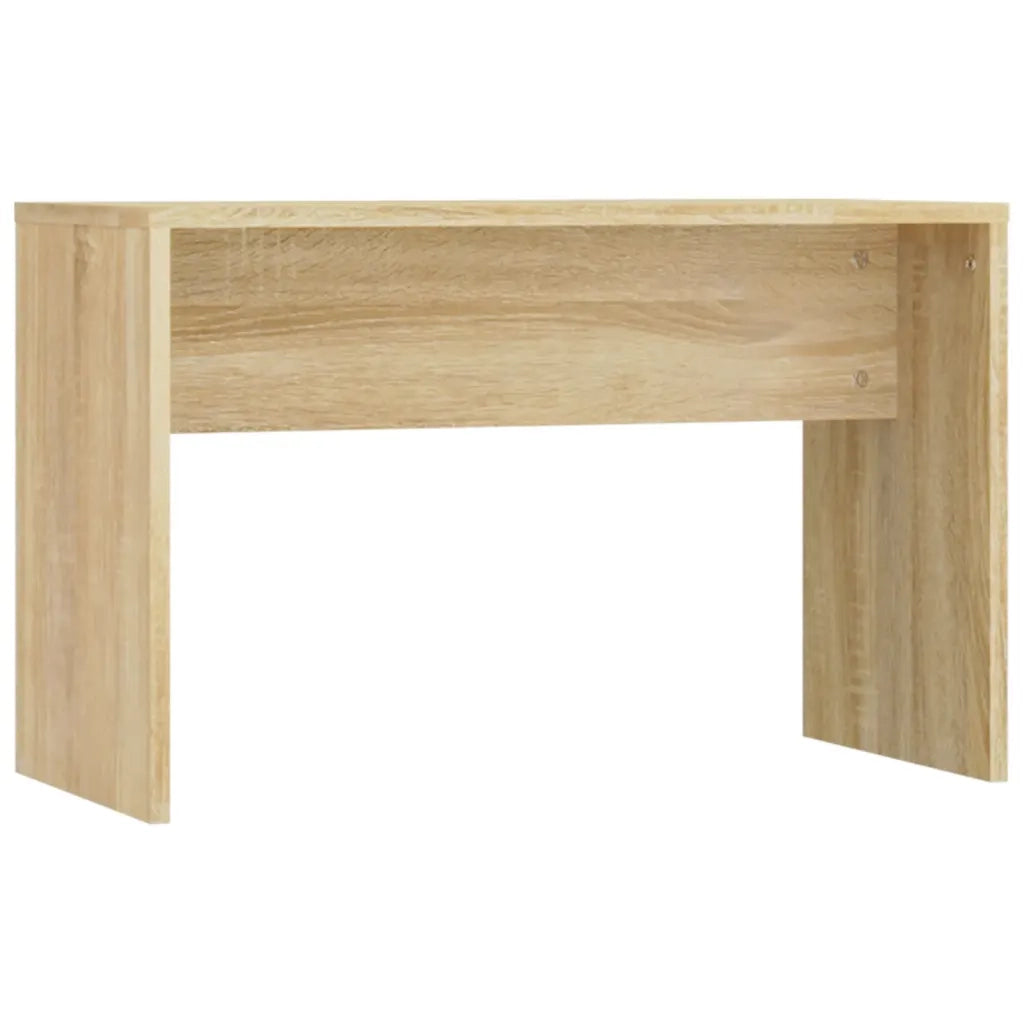 Set Tavolo da Toeletta con LED Rovere Sonoma Legno Multistrato 3114101