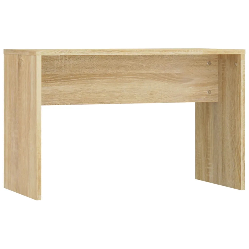 Set Tavolo da Toeletta con LED Rovere Sonoma Legno Multistrato 3114101