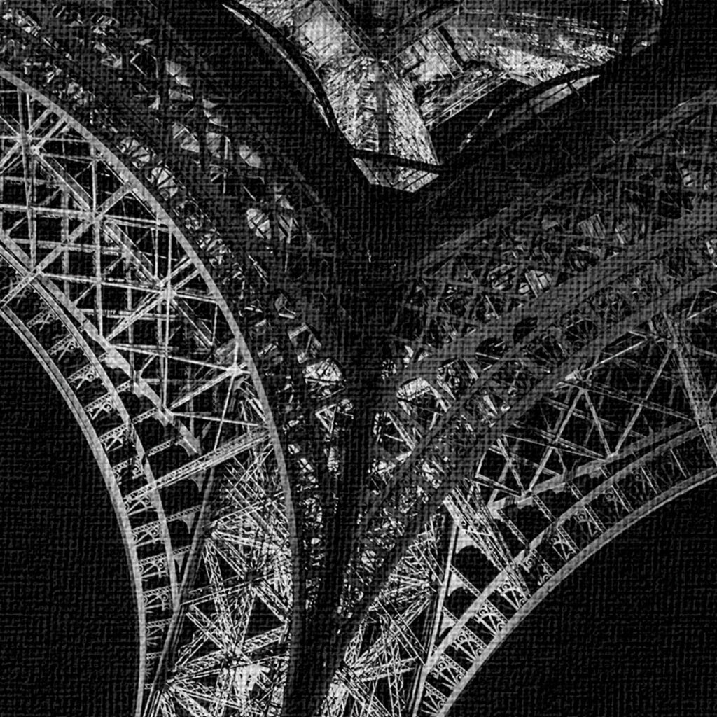 LA TORRE EIFFEL PARIGI - Quadro Canvas su telaio in legno Misura: 70X50 cm