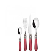 OXFORD Ghiera Argento Anticato, Posate Set 24 pz, Scatola