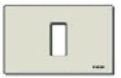 PLACCA 1F SCAT RETT ALLUMINIO 08635 VIMAR