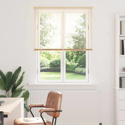 Tenda Veneziana Marrone Chiaro con Motivo 150 x 80 cm PVC 42003762