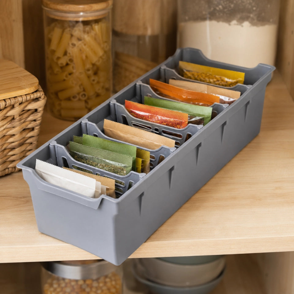 KADAX Organizer na przyprawy szary <24> K17437