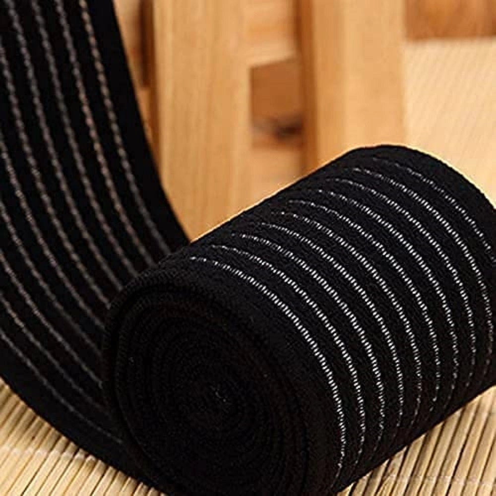 Trade Shop - Fascia Supporto Per Piede Caviglia Cavigliera Elastica Regolabile Con Strappo -