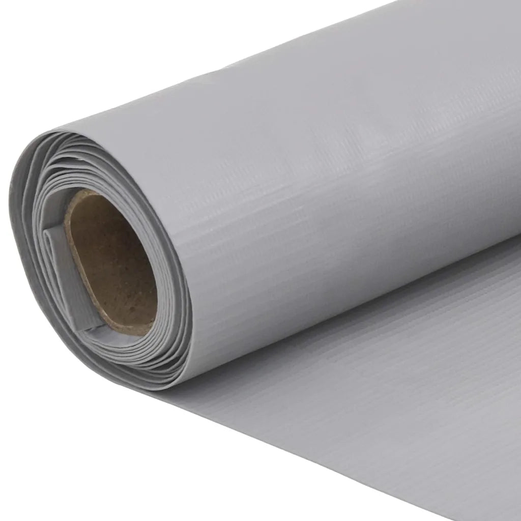 Paravento da Balcone Grigio 500x120 cm in PVC