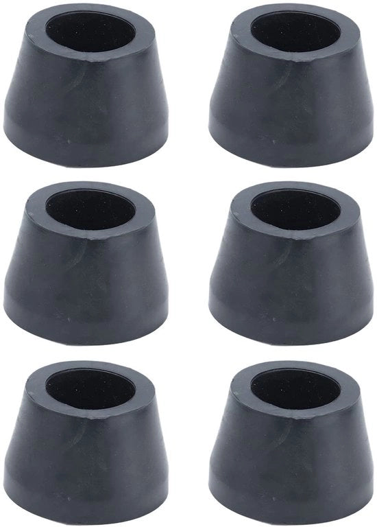 Cuscini di gomma antivibrazioni 6 pezzi - Bumper di sostituzione - Resistente allo shock - Antiscivolo - 45 x 30 x 35 mm - Piedini antivibrazioni