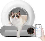 Ciotola Auto-Rinfrescante per Gatti, Ciotola per Gatti Automatica con Controllo da App, Ciotola Auto-Rinfrescante per Gatti, Monitor di Salute Intelligente (Automatico)