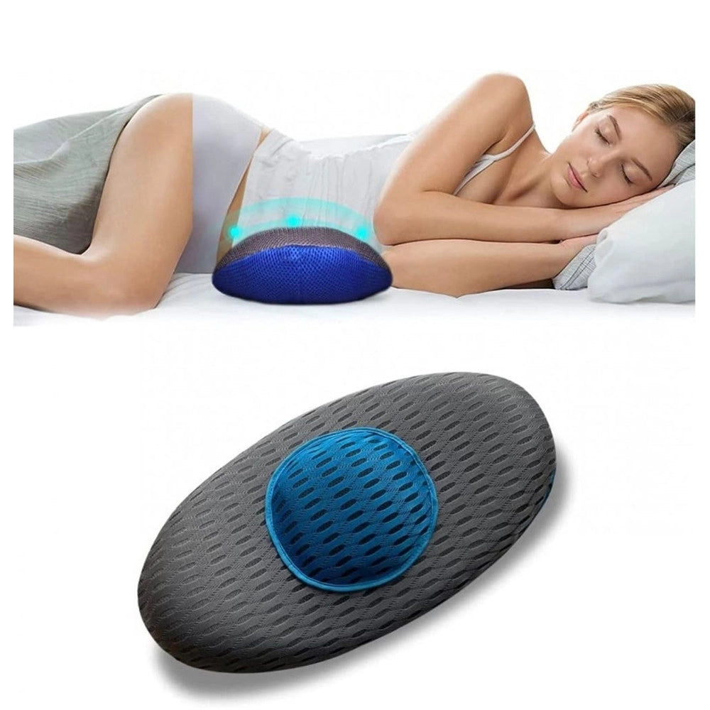 Trade Shop - Cuscino Per Schiena Supporto Lombare Memory Foam Ortopedico Ginocchia Lavabile -