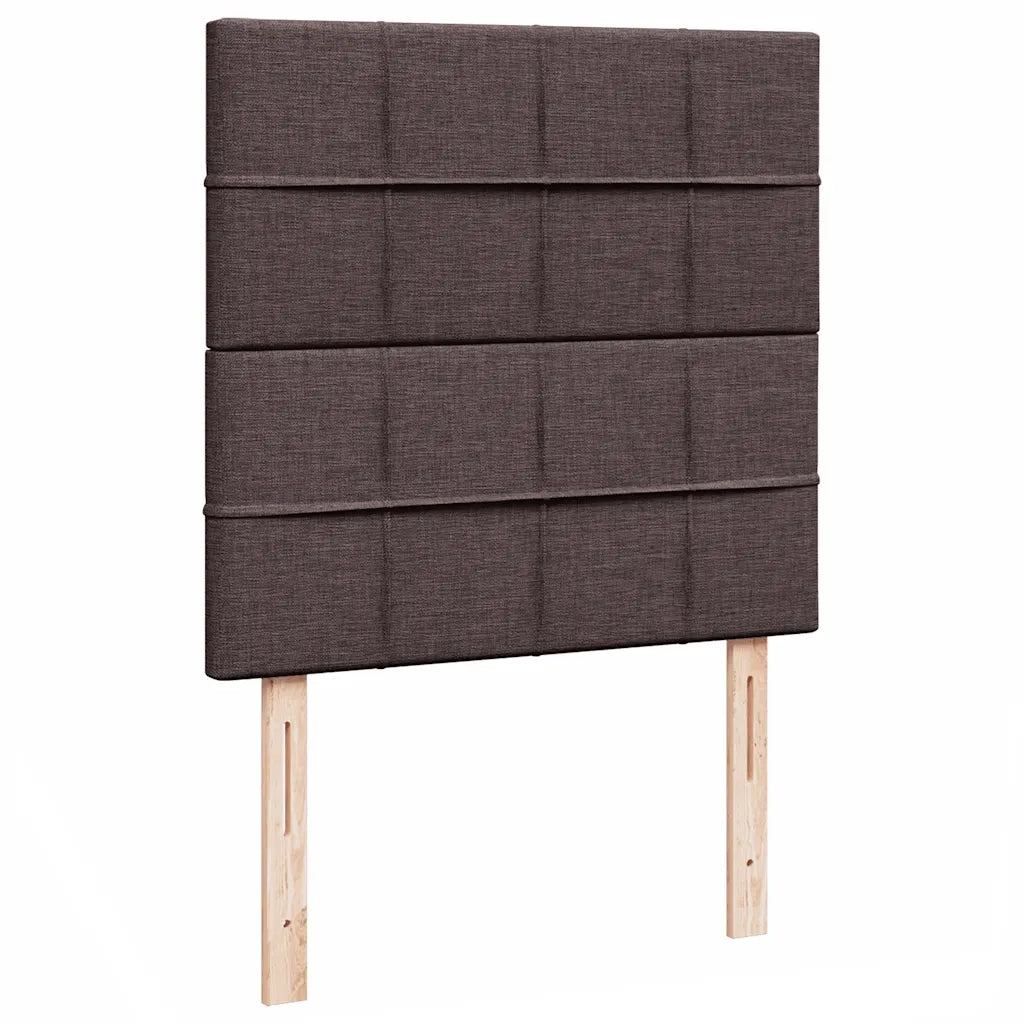 Struttura Letto Pouf con Materasso 100x200 cm in Tessuto 3313985