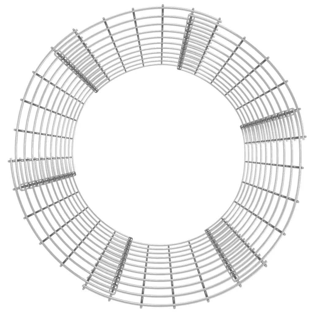 Compostiera da Giardino ?50x100 cm in Acciaio Zincato CFW6440946
