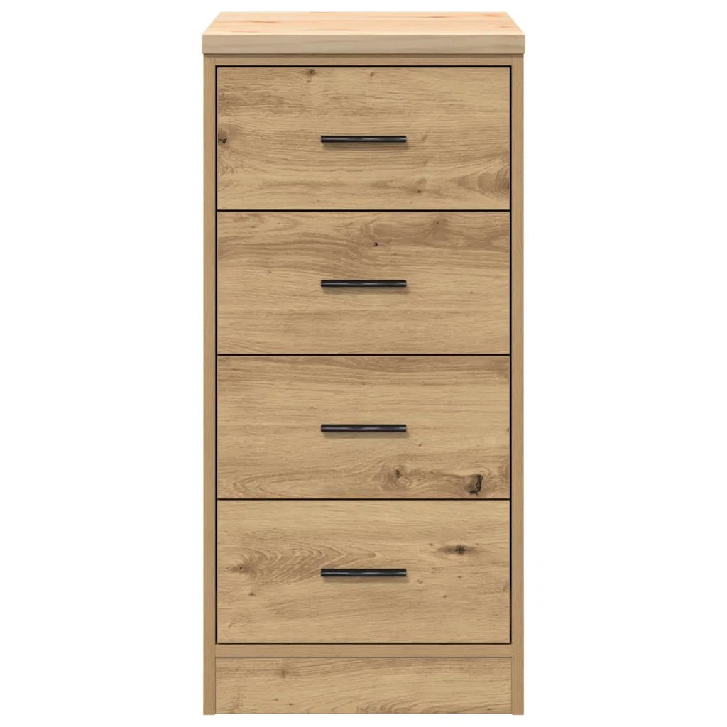Armadietto per Garage in Rovere Artigianale 40x51x85 cm