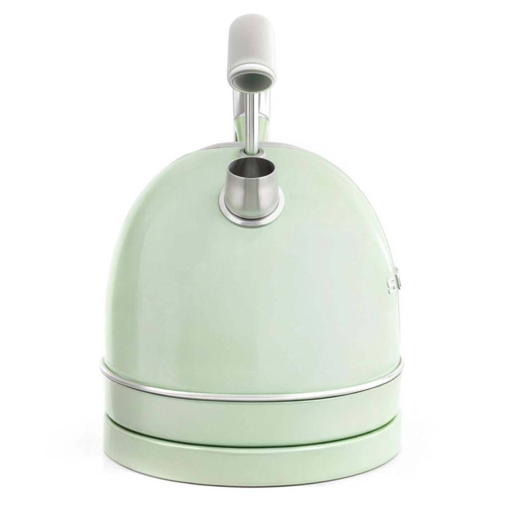 Bollitore vintage SWEISS KTL7 1,8L e base girevole a 360°C, 2200W, verde