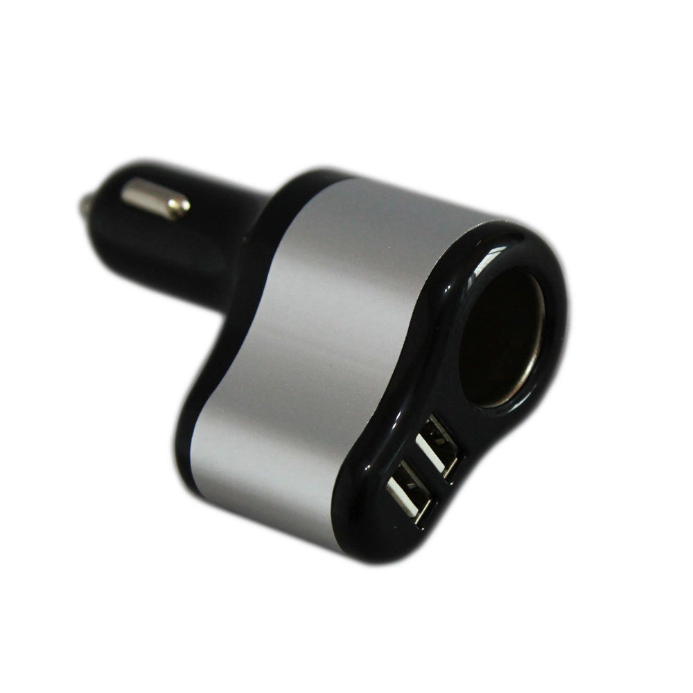 Trade Shop - Caricabatterie Carica Batteria Usb Auto Camper 12v 24v Per Tablet Smarthphone -