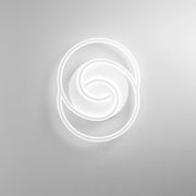 PLAFONIERA LED CAYMAN OVALE 40W 60X48XH6CM BIANCA.