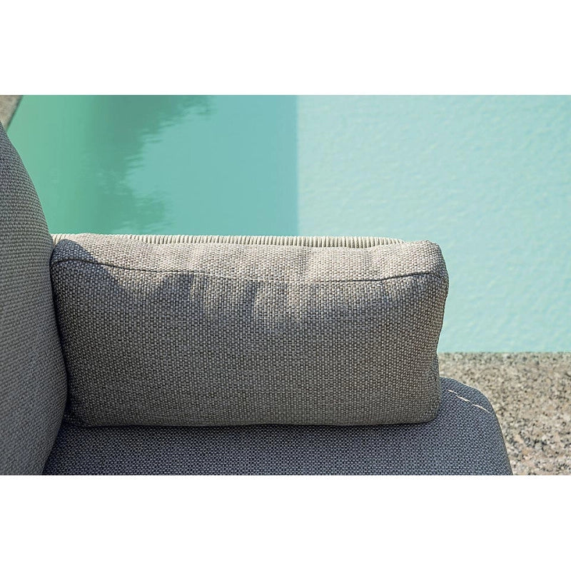 Salotto Bandol In Alluminio Bianco + Corda Beige Moia