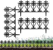 Divisore per giardino - 3 pezzi di bordura in legno per prato e bordura - decorazione per giardino - per giardino, cortile posteriore, vialetto, area di parcheggio