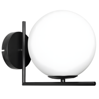 Lampada Da Parete G101-1w Black White