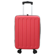 Valigia con blocco Rosso 43 x 27 x 66 cm Plastica ABS CFW4957142