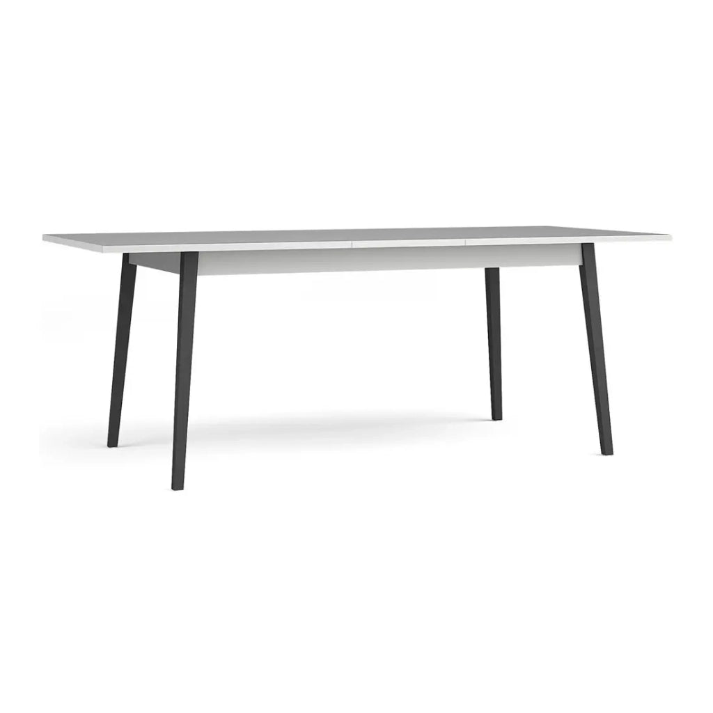 Tavolo Estensibile 8 Persone - Collezione ISIS piano grigio / piedi neri