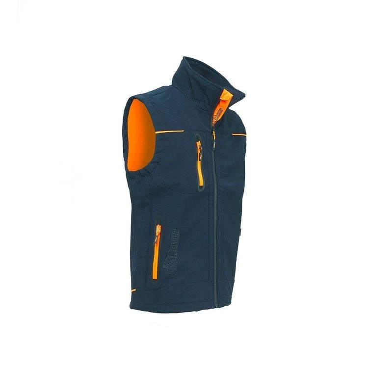 Gilet Soft Shell Universe Upower Blue Xl