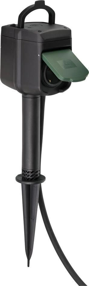 Brennenstuhl 1154540600 presa intelligente Nero