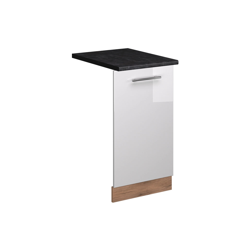Vicco Pannello frontale della lavastoviglie Bianco lucido 45 cm , PL Antracite