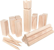 Gioco da lancio estivo - Set completo con pezzo reale e bastoni - Ideale per feste, barbecue e tempo libero - Gioco educativo e sportivo per famiglie e amici - Adatto per camping, spiaggia e parco - Gioco da esterno per tutti gli età