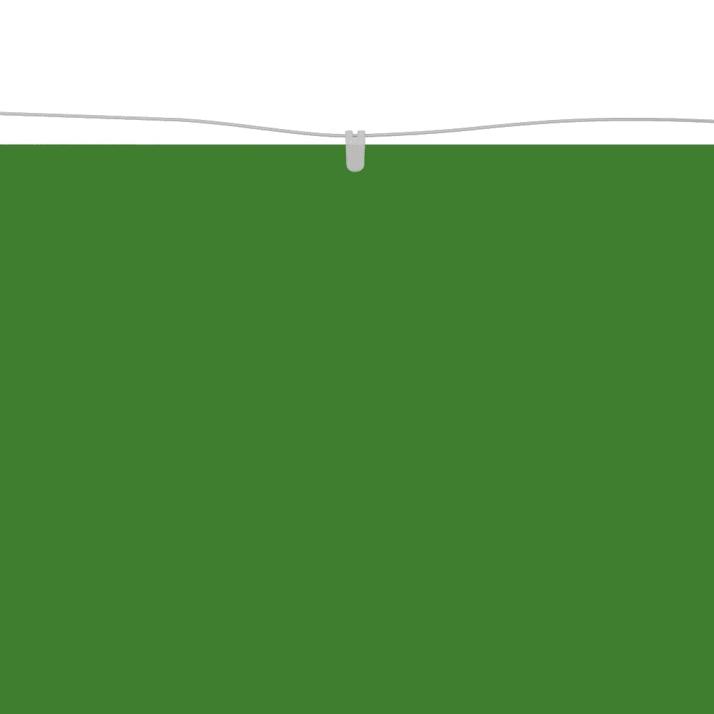 Paravento Verticale Verde Chiaro 100x420 cm in Tessuto Oxford