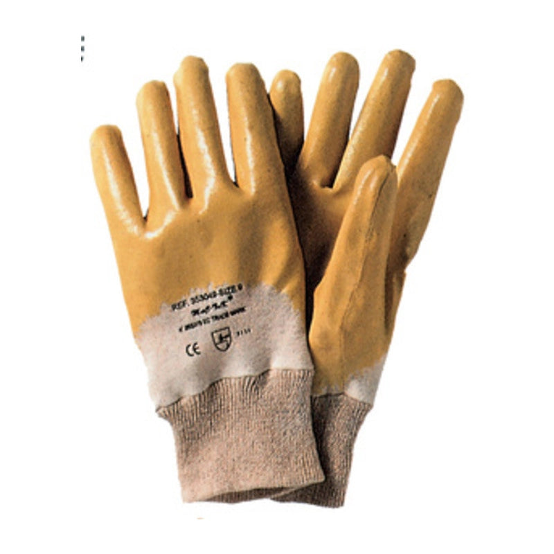 GUANTI NITRILE GIALLO C/POLSO TG.10 RIF.72160  12 PA