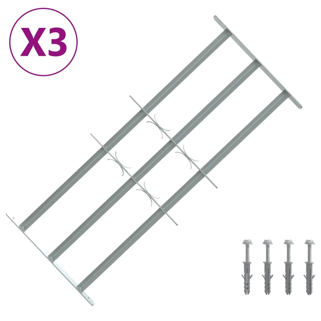 Griglia di Sicurezza per Finestra con 3 Traversine 3 pz CFW8605803
