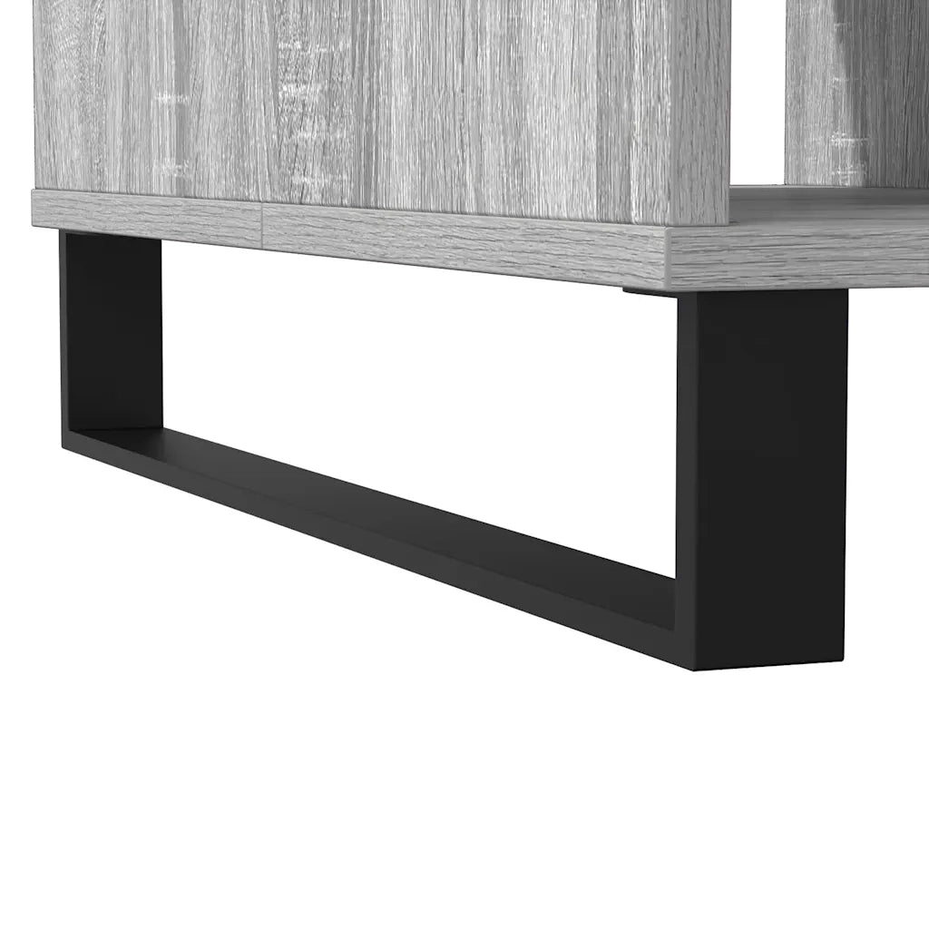 Tavolino da salotto | Tavolino da caff¨¨ | Tavolino da Soggiorno Grigio Sonoma 104x60x35cm Legno Multistrato