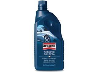 SHAMPOO CON CERA AUTOASCIUGANTE- - ml.1000 in flacone (8358) - 2 pezzi AREXONS