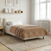 Duvet Invernale Talpa 155 x 220 cm Microfibra e Fleece Teddy 42026356