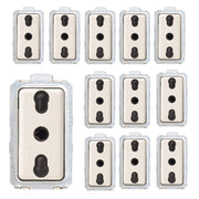Magic presa bticino bivalente bipasso 10/16a per uso domestico e professionale articolo 5180 *** numero pezzi 12, con...