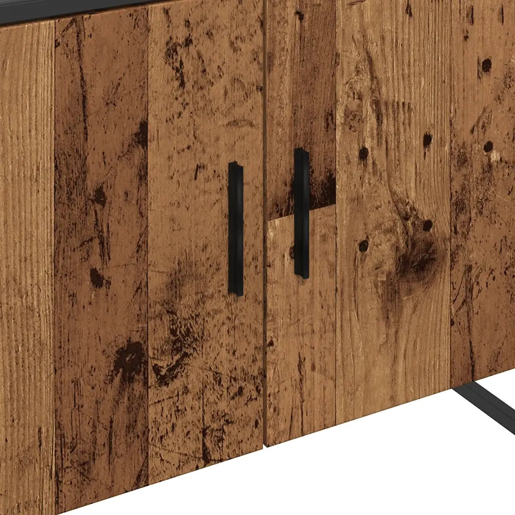 Mobile da Bagno Legno Antico 80x33x60 cm in Truciolato 857704